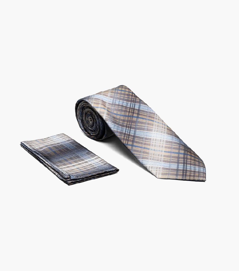 stacy adams Gio Tie & Hanky Set Men’s Ties