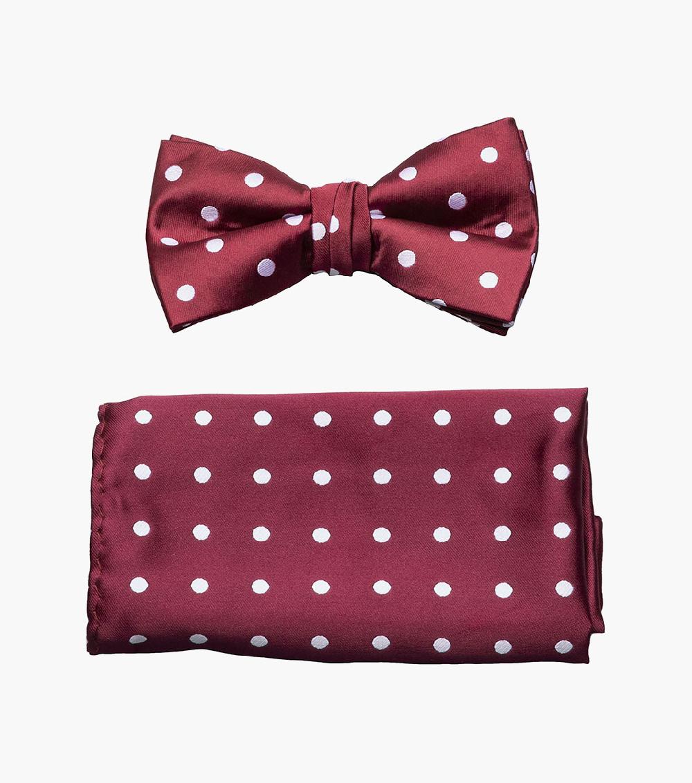 stacy adams Giroux Bow Tie & Hanky Set Men’s Ties