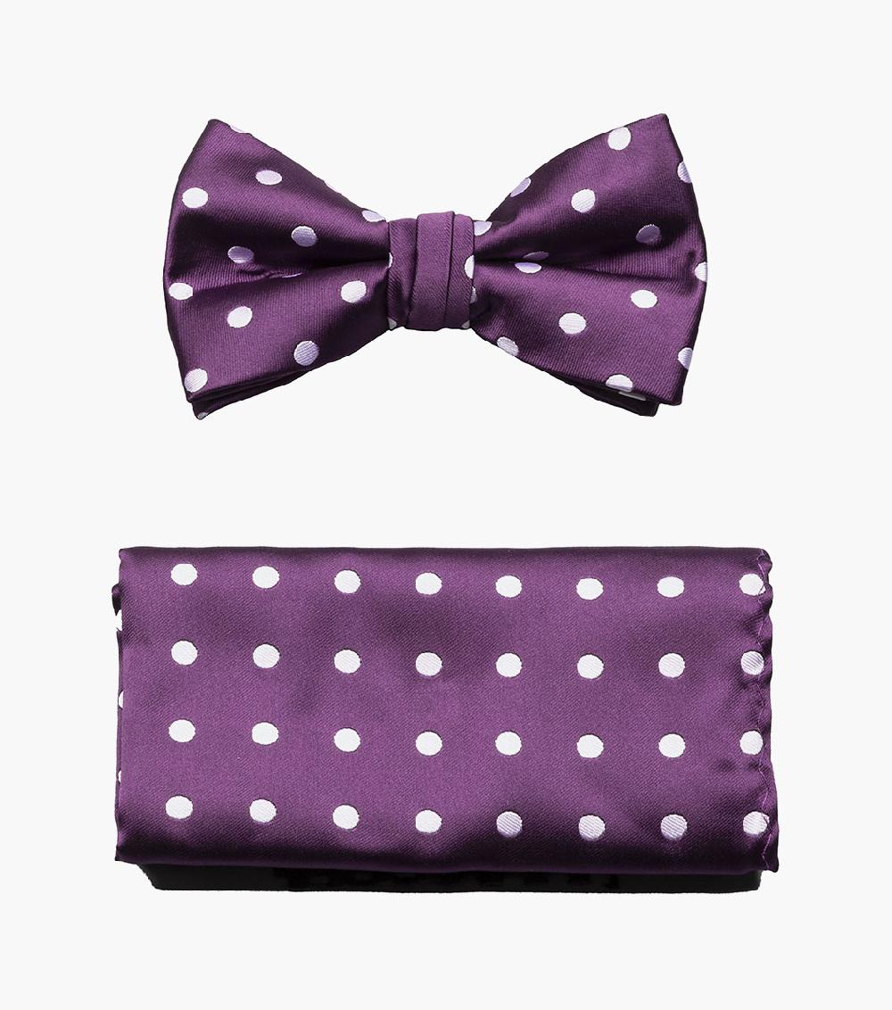 stacy adams Giroux Bow Tie & Hanky Set Men’s Ties
