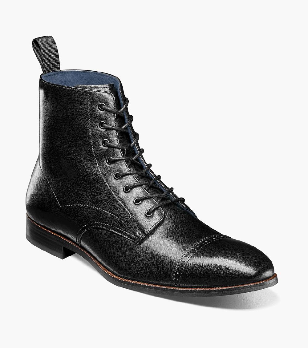 stacy adams Henry Cap Toe Lace Up Boot Men’s Boots