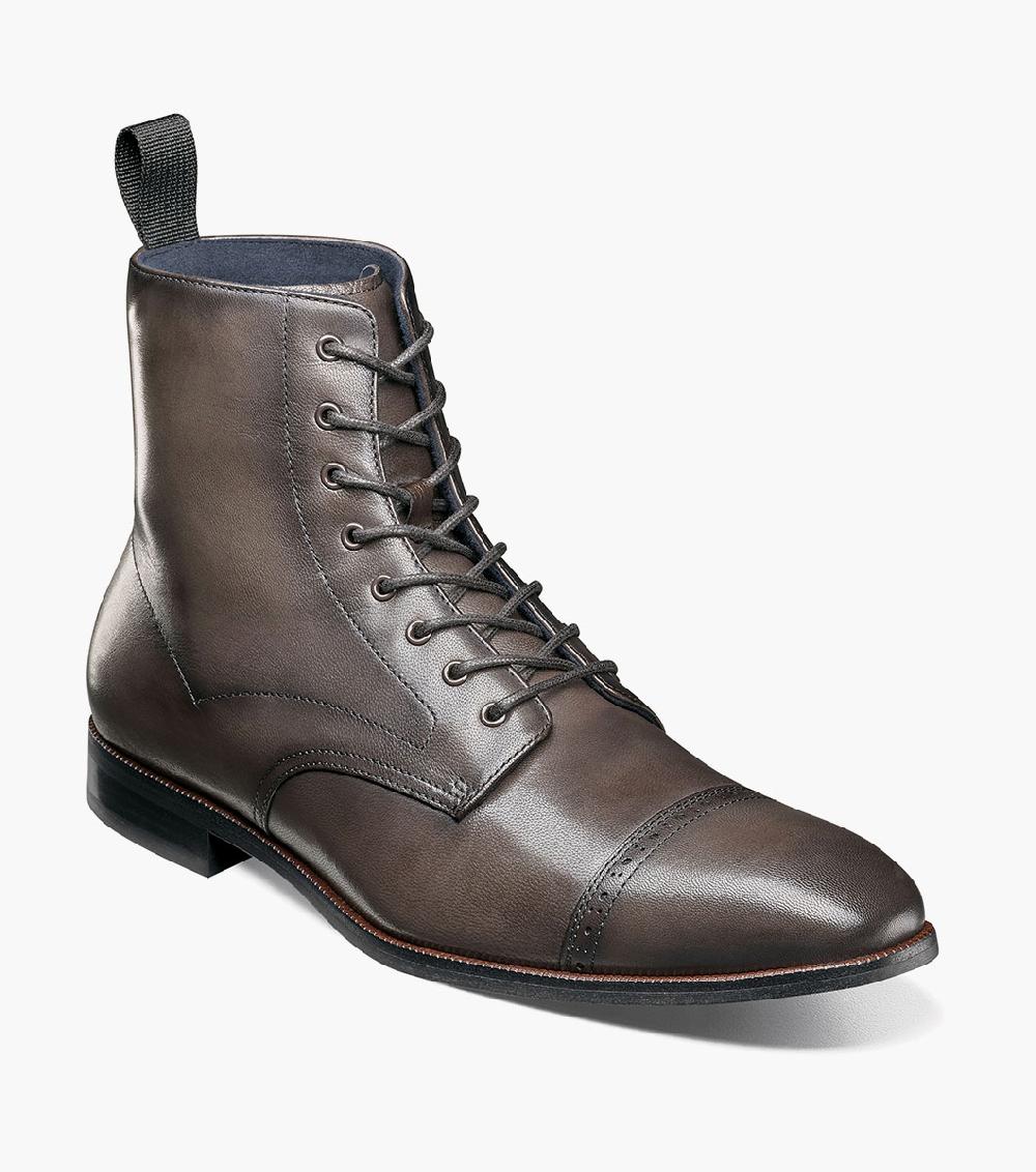 stacy adams Henry Cap Toe Lace Up Boot Men’s Boots