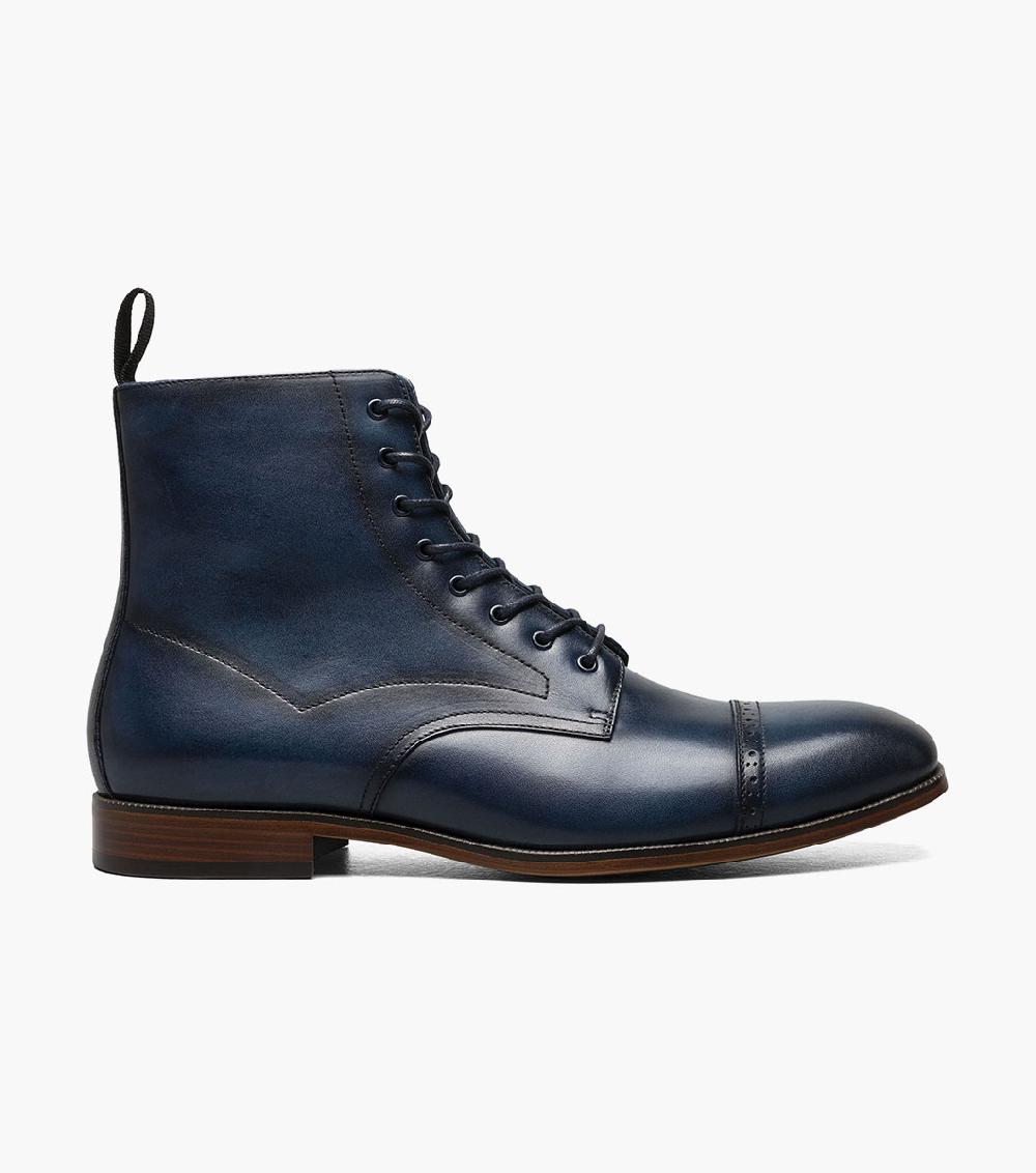 Stacy Adams Henry Cap Toe Lace Up Boot Men’s Boots