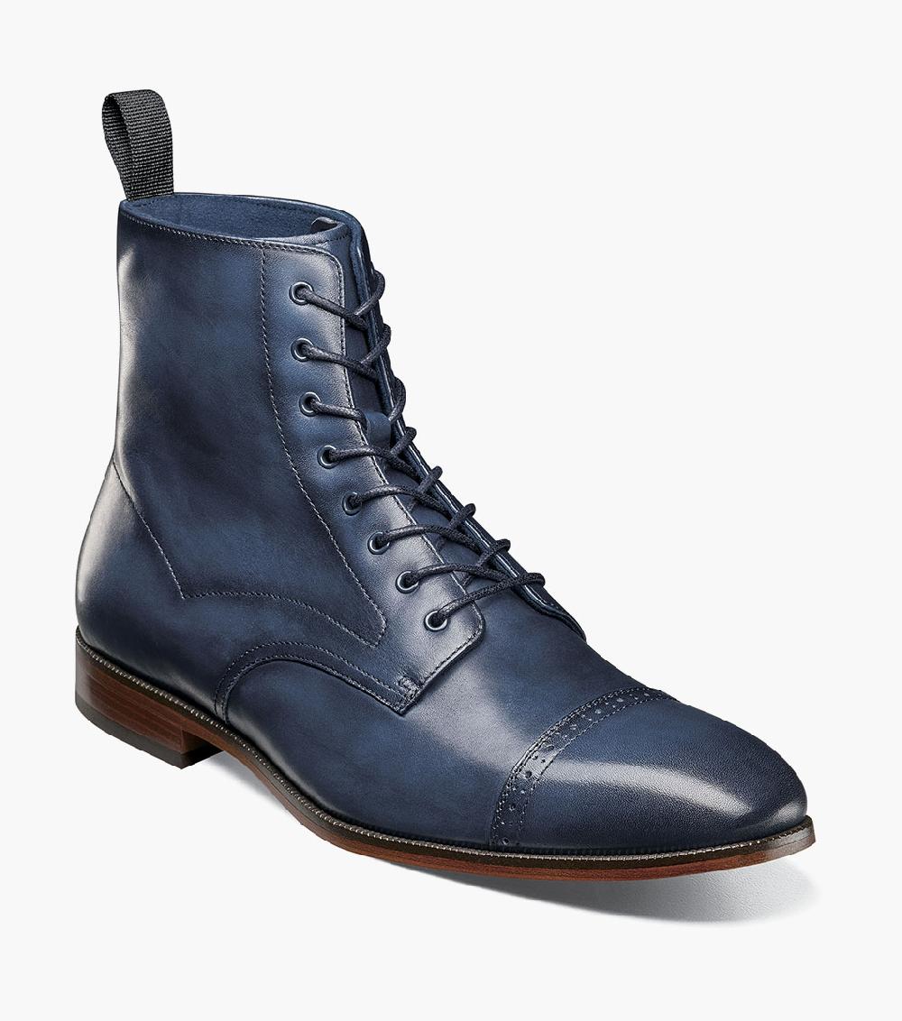 stacy adams Henry Cap Toe Lace Up Boot Men’s Boots