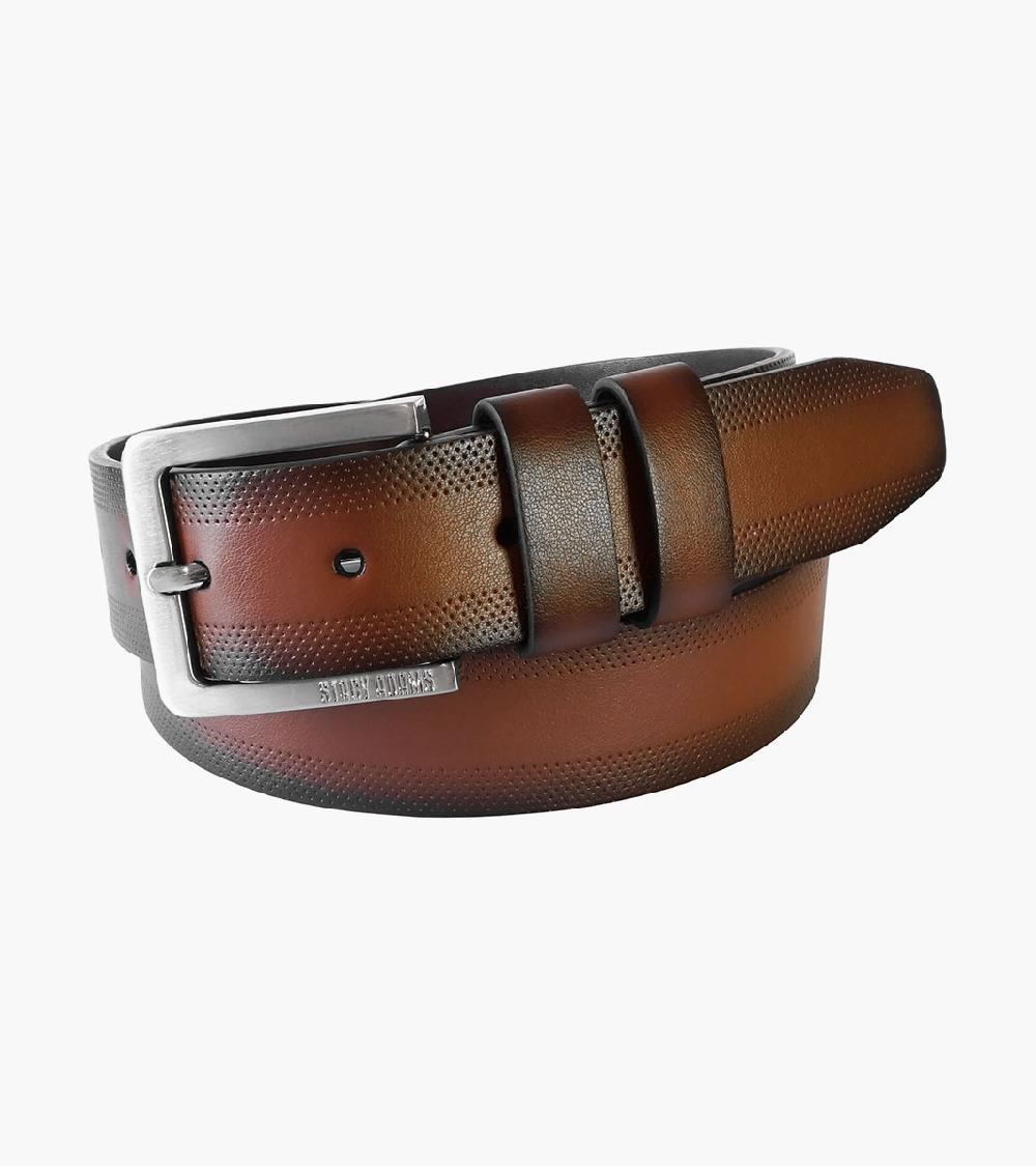 stacy adams James Double Strap Belt Men’s Belts