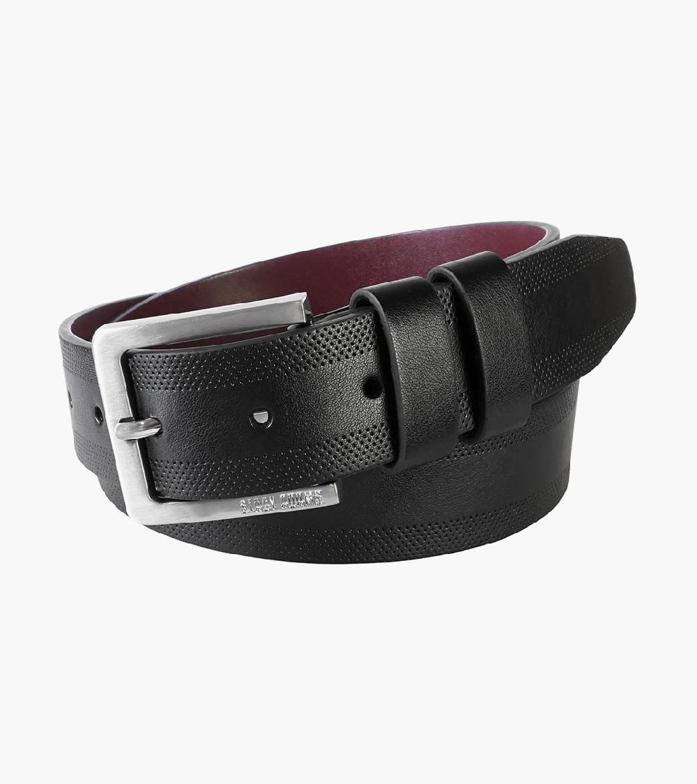 stacy adams James Double Strap Belt Men’s Belts