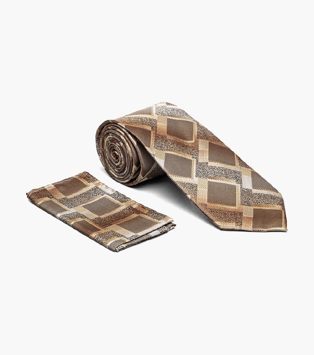 stacy adams Lorenzo Tie & Hanky Set Men’s Ties