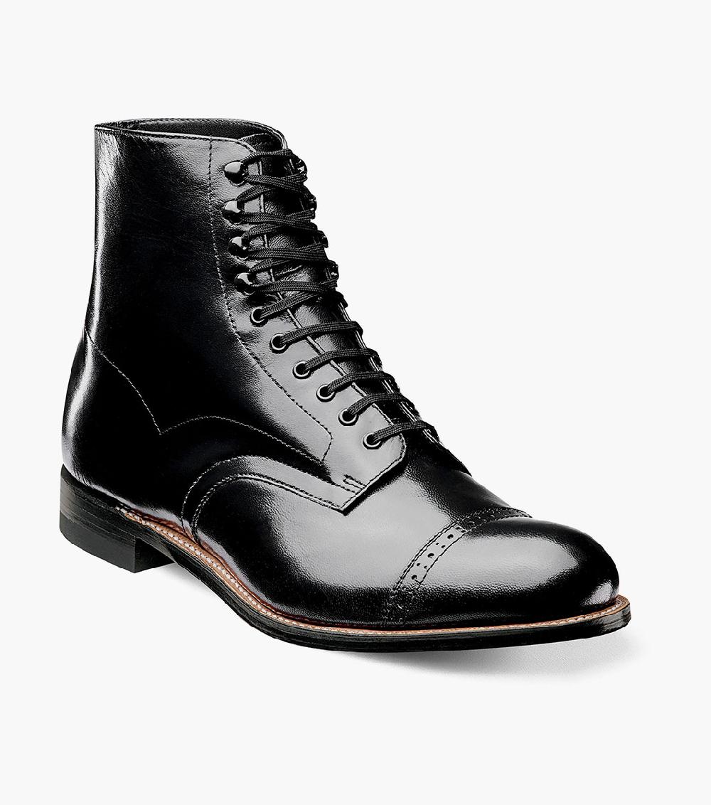 stacy adams Madison Cap Toe Boot Men’s Dress Shoes