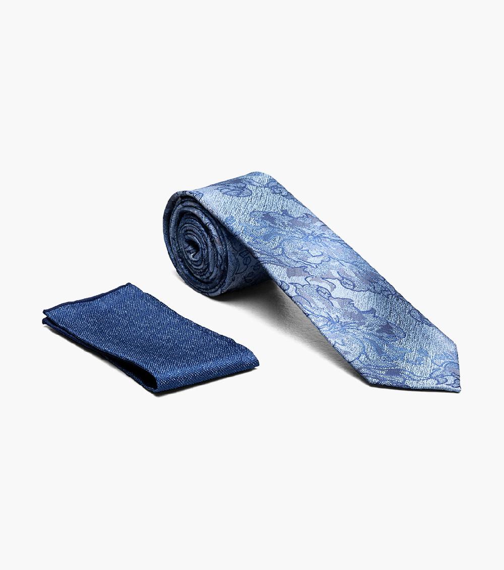 stacy adams Massimo Tie & Hanky Set Men’s Ties
