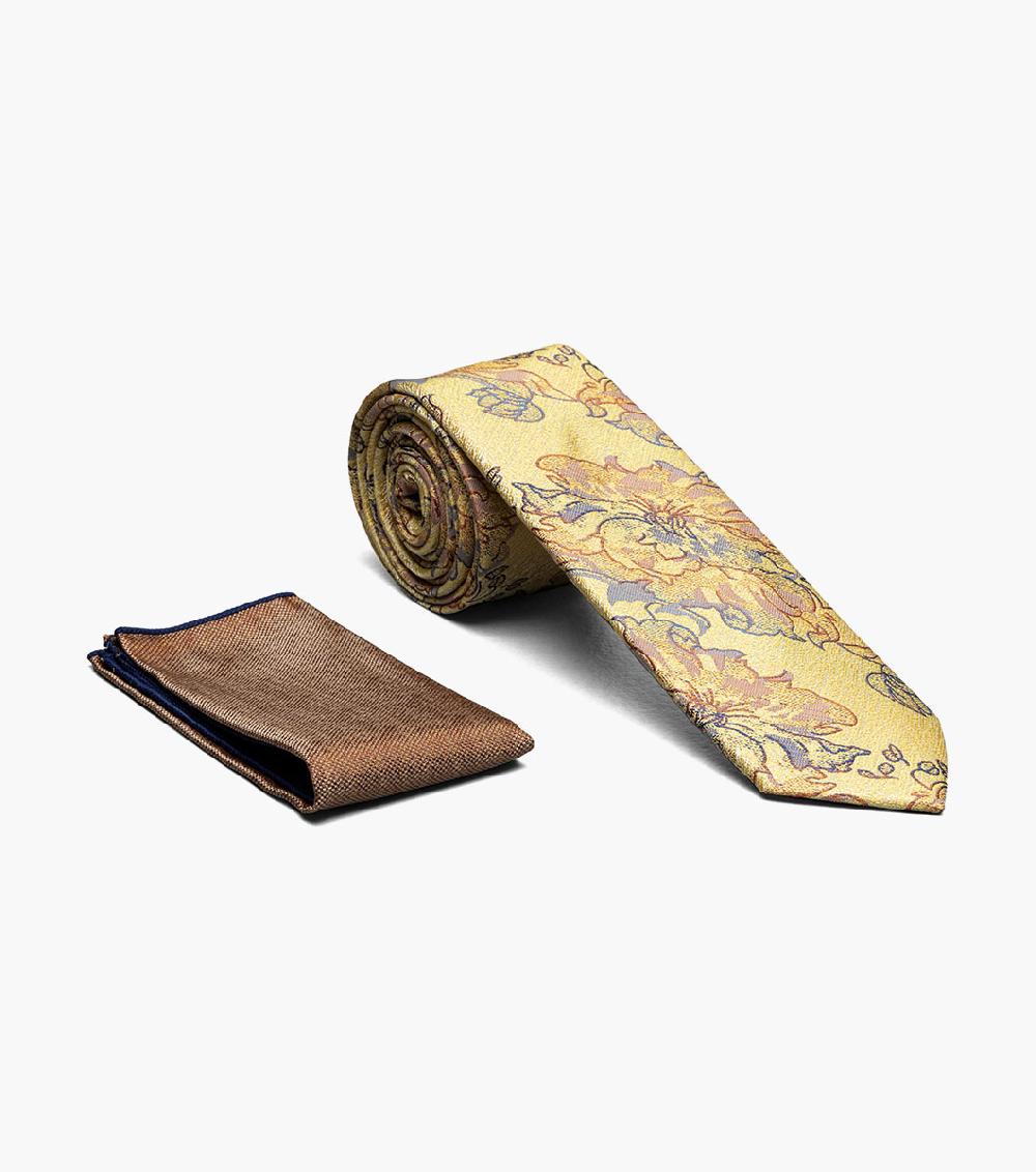stacy adams Massimo Tie & Hanky Set Men’s Ties