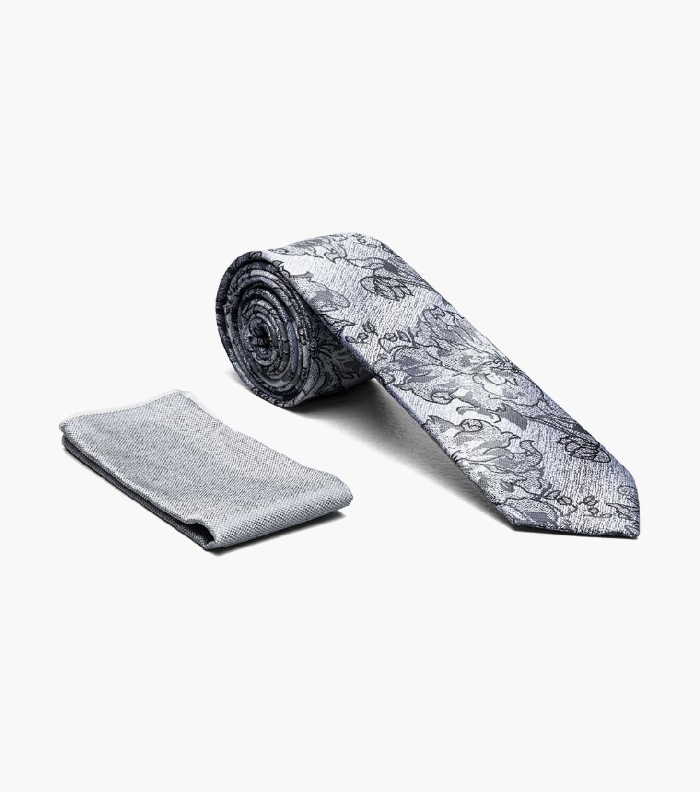 stacy adams Massimo Tie & Hanky Set Men’s Ties