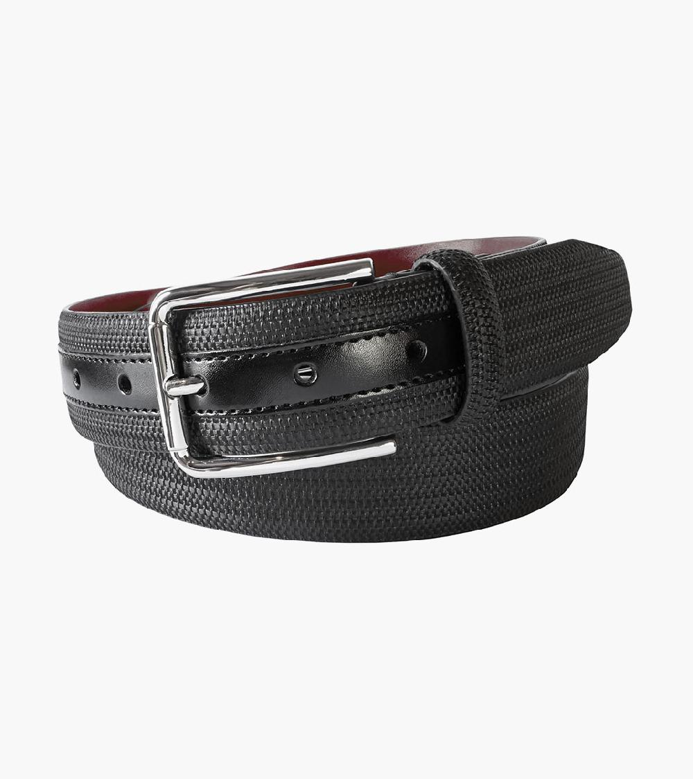 stacy adams Mobley Patterned Belt Men’s Belts