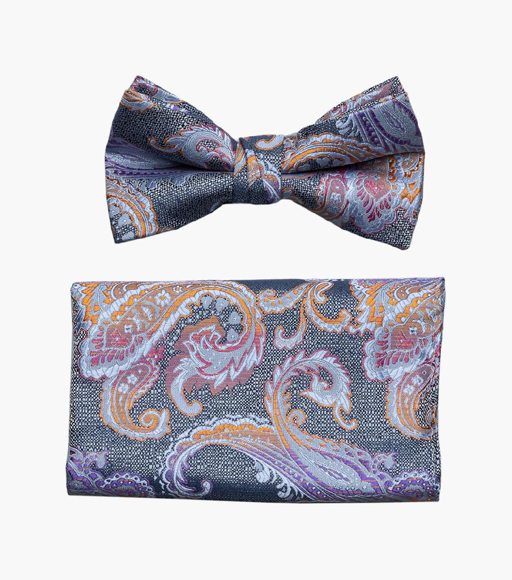 stacy adams Niels Bow Tie & Hanky Set Men’s Ties