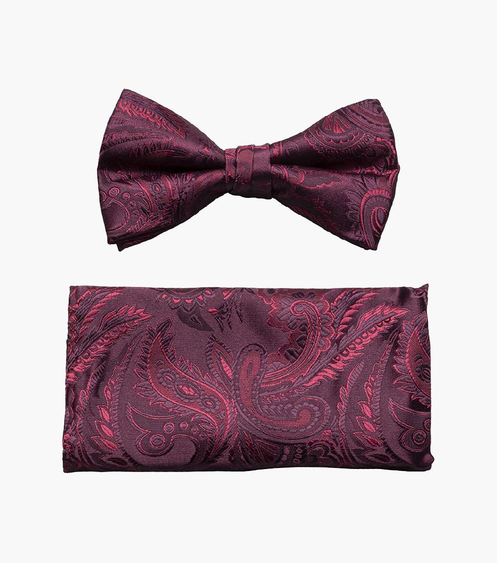 stacy adams Oliver Bow Tie & Hanky Set Men’s Ties