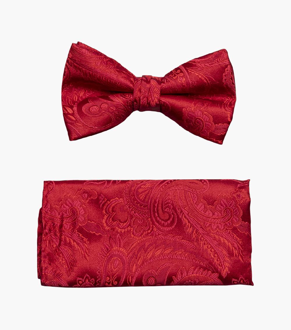 stacy adams Oliver Bow Tie & Hanky Set Men’s Ties