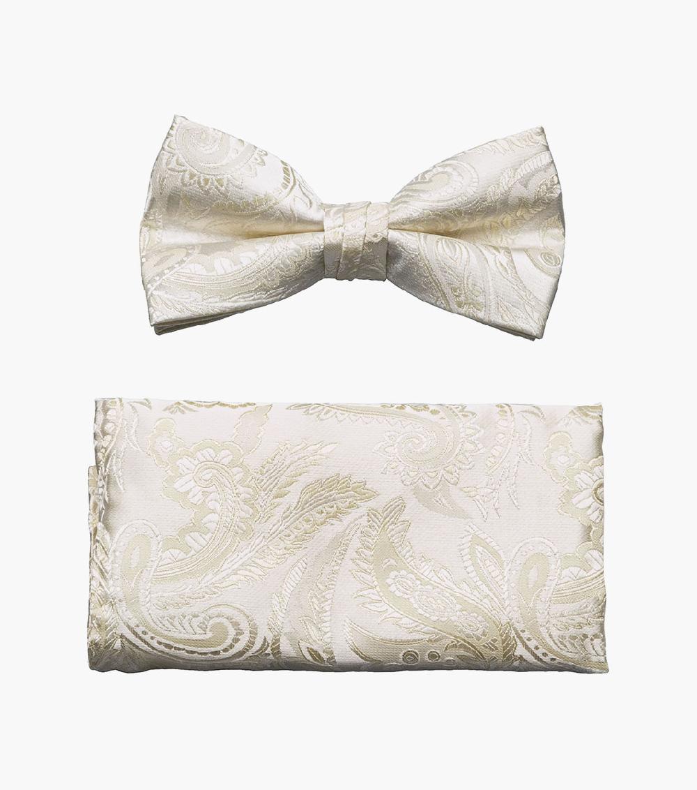 stacy adams Oliver Bow Tie & Hanky Set Men’s Ties