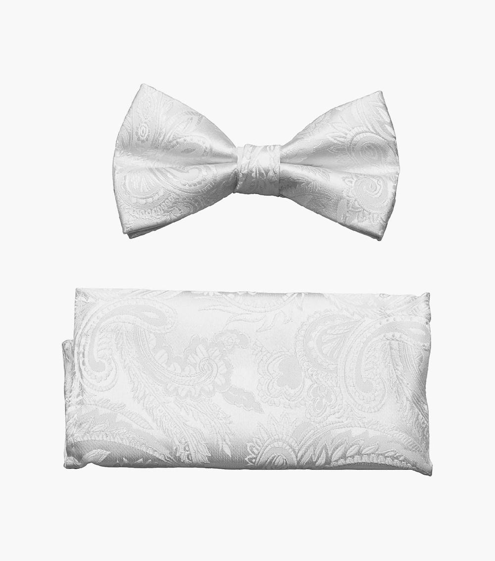 stacy adams Oliver Bow Tie & Hanky Set Men’s Ties