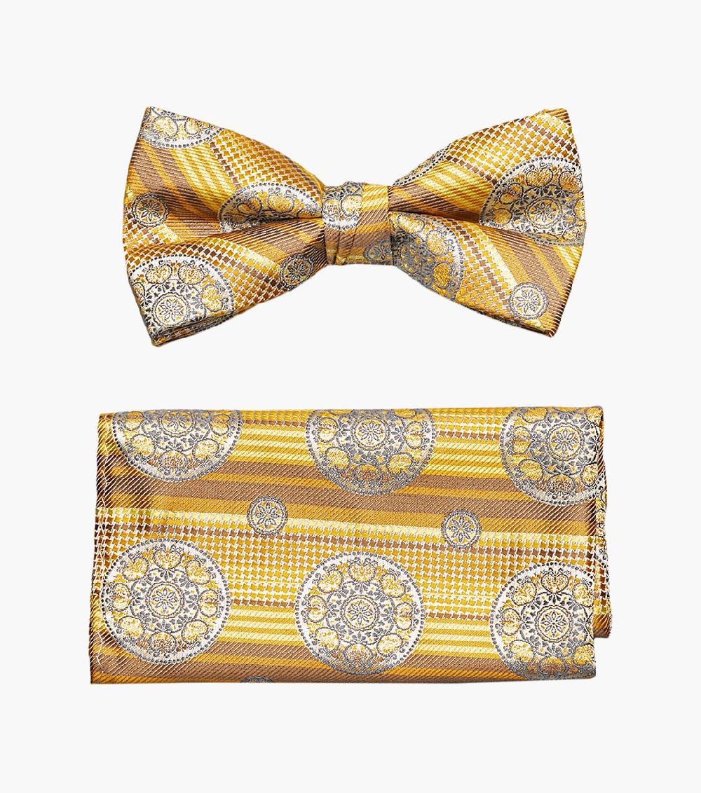 stacy adams Otis Bow Tie & Hanky Set Men’s Ties