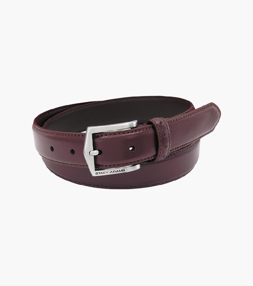 stacy adams Pinseal XL Perf Strap Belt Men’s Belts