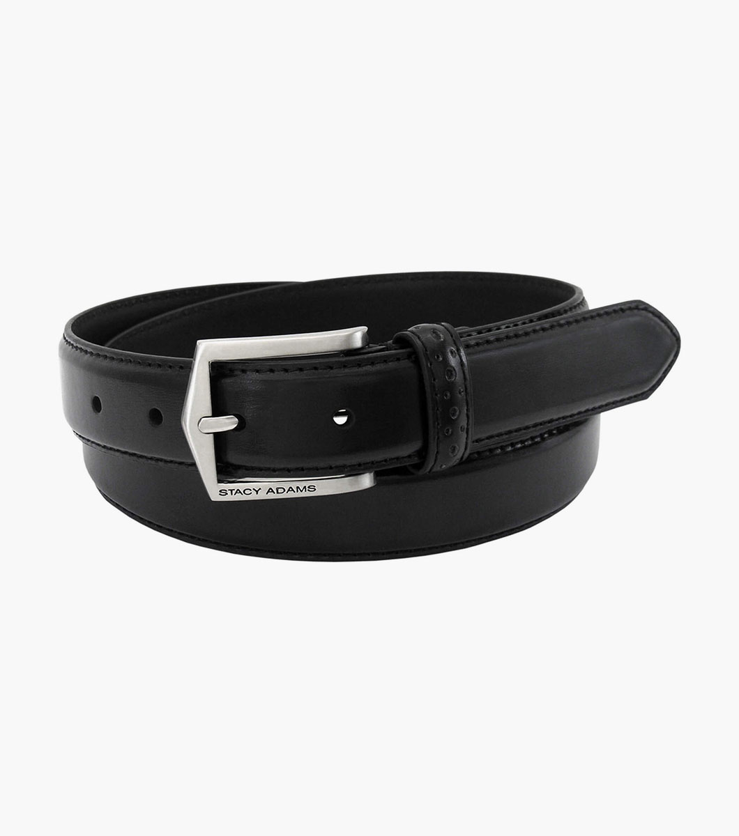 stacy adams Pinseal XL Perf Strap Belt Men’s Belts