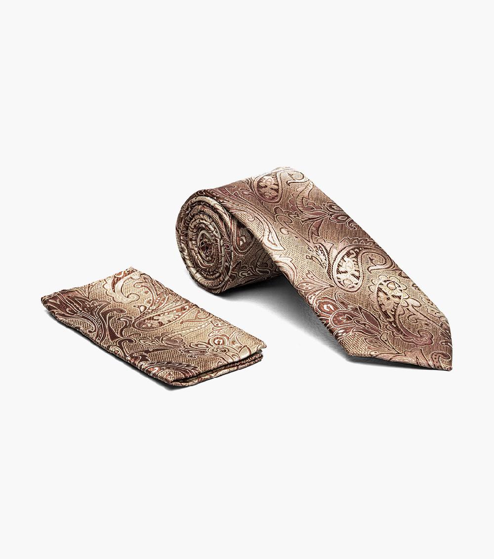 stacy adams Ramon Tie & Hanky Set Men’s Ties
