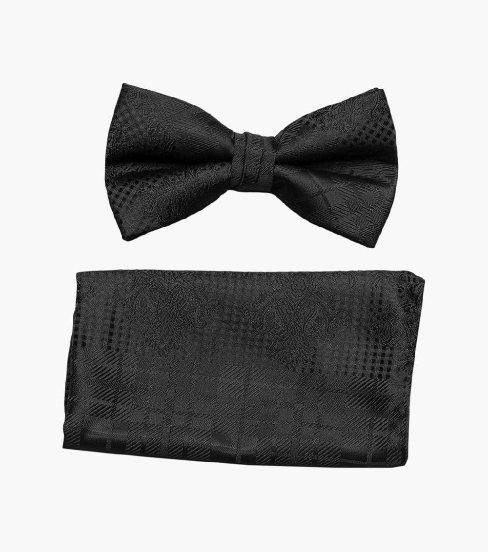 stacy adams Rolf Bow Tie & Hanky Set Men’s Ties