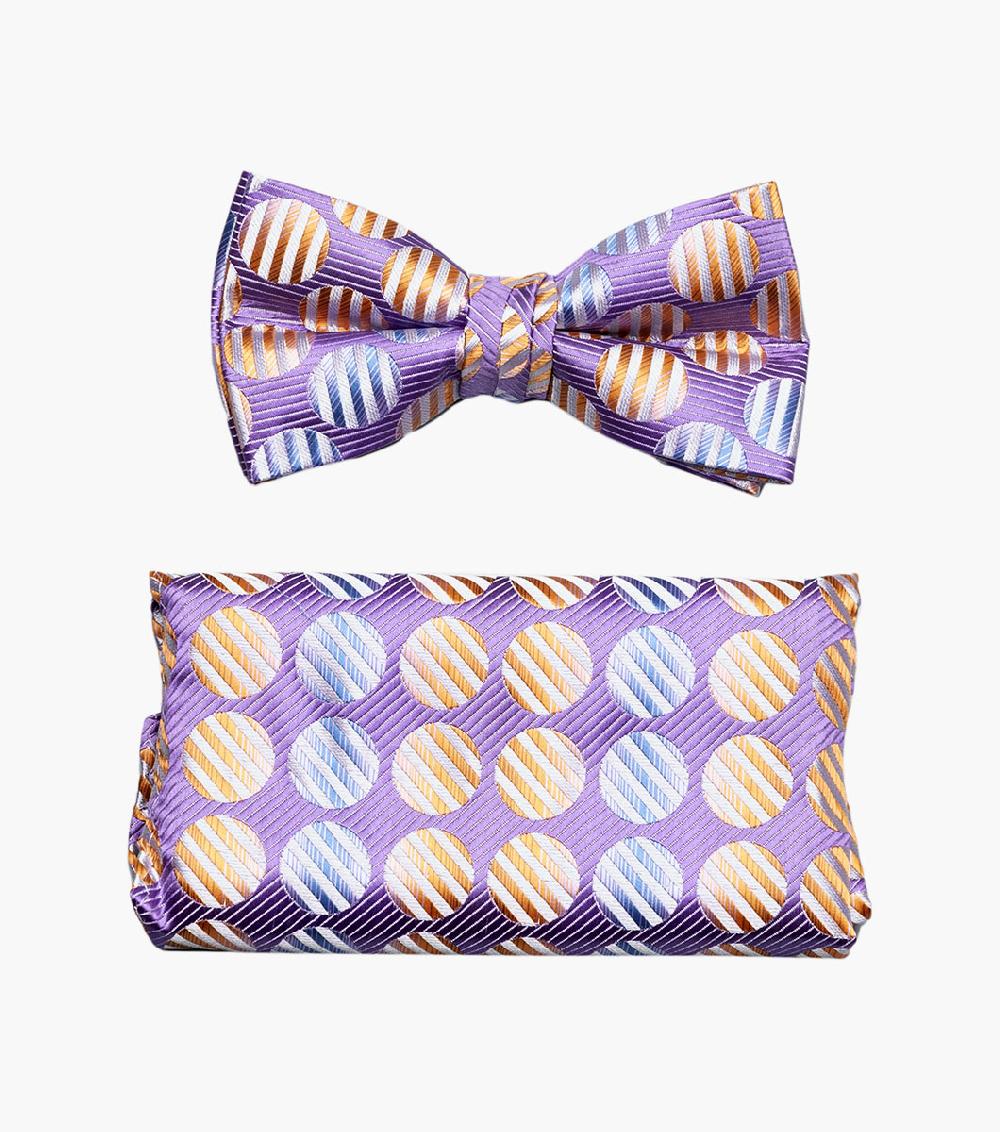 stacy adams Rudolph Bow Tie & Hanky Set Men’s Ties