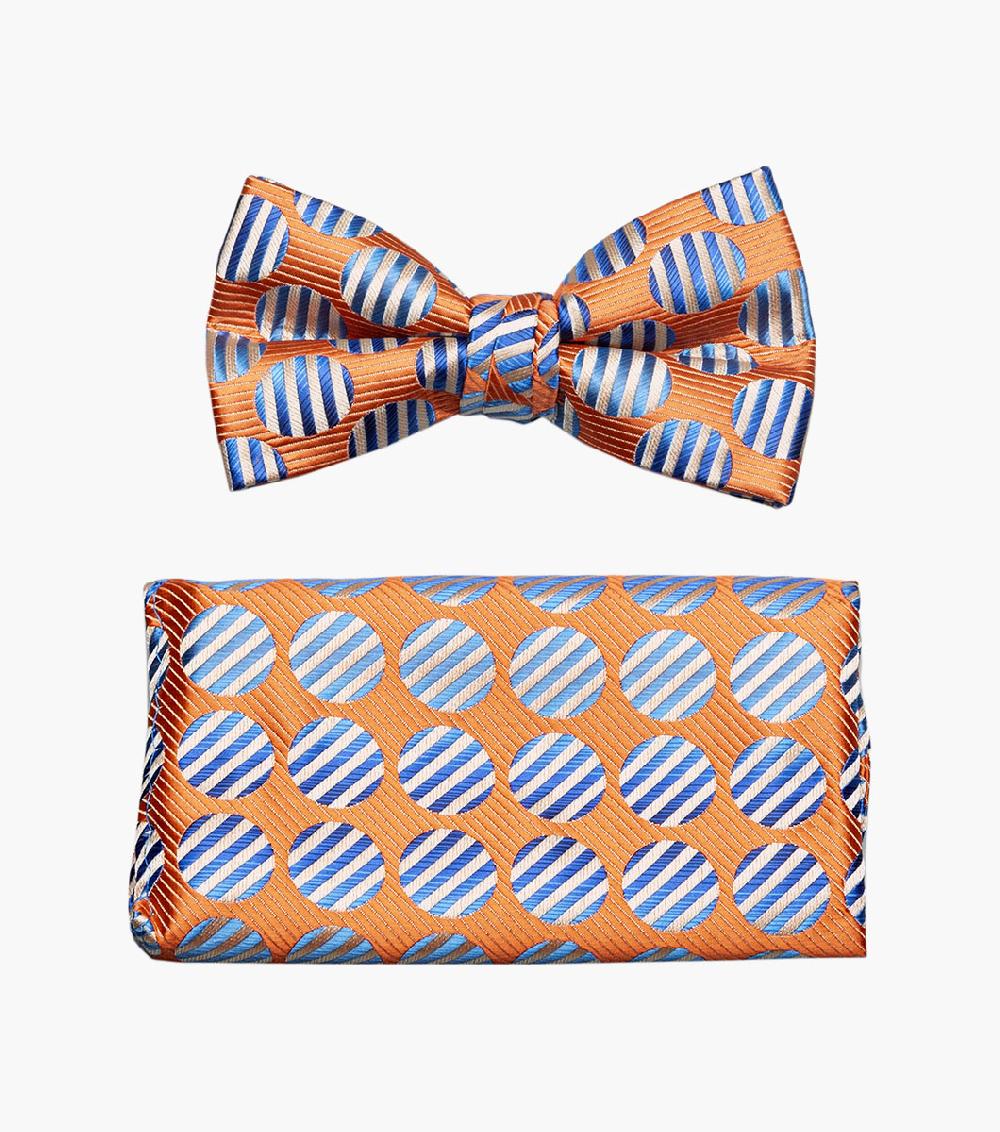 stacy adams Rudolph Bow Tie & Hanky Set Men’s Ties