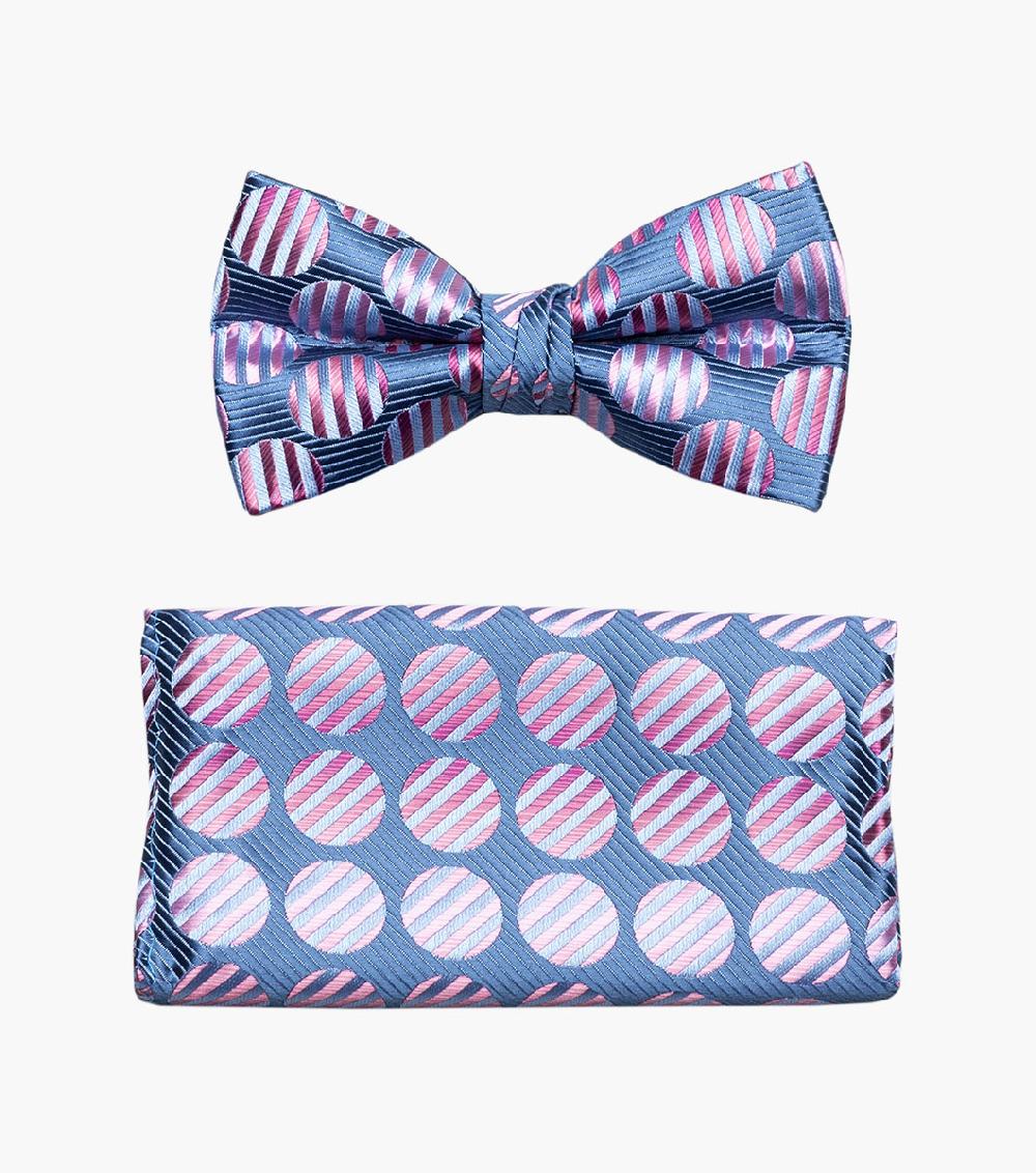 stacy adams Rudolph Bow Tie & Hanky Set Men’s Ties