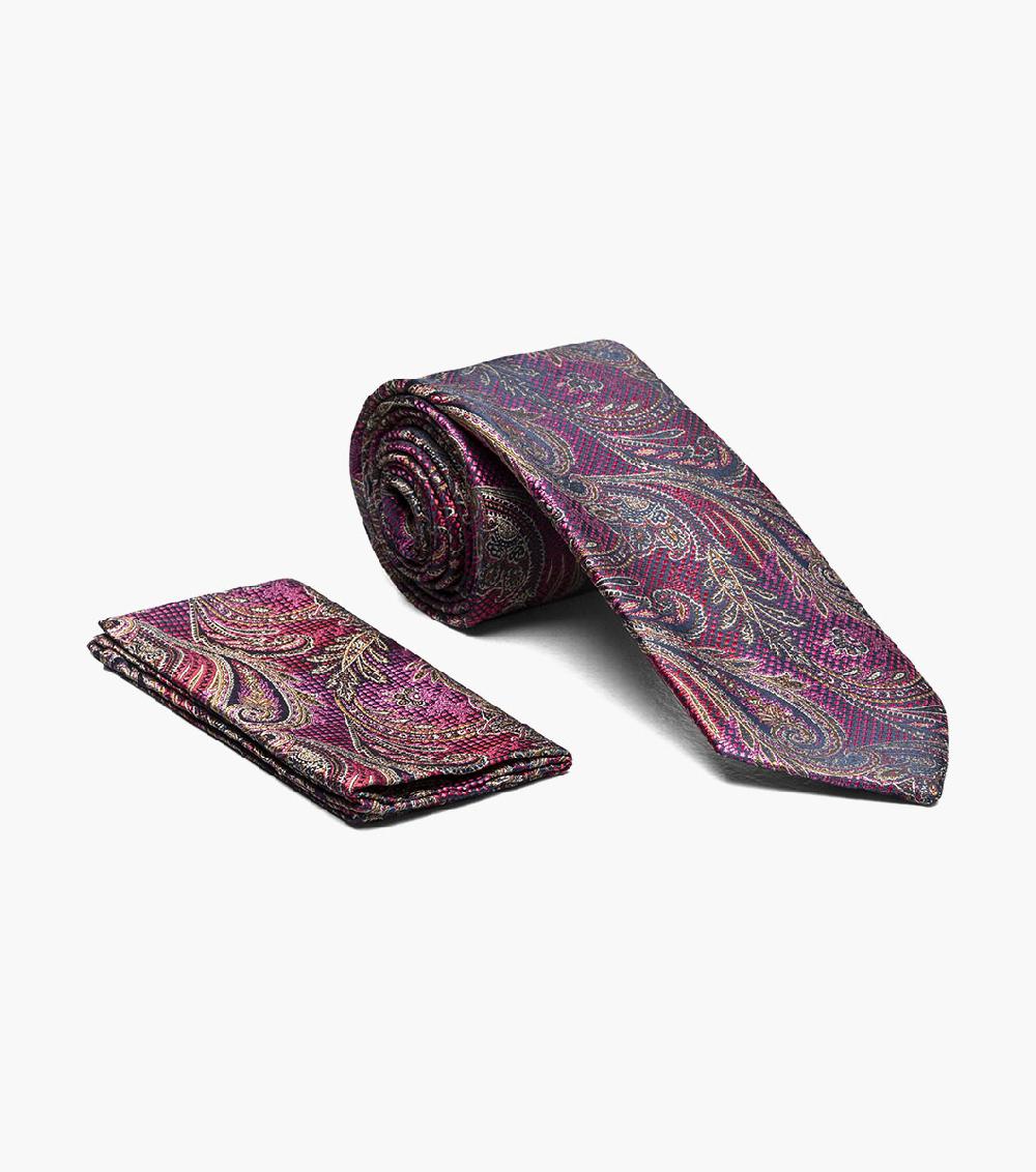 stacy adams Santiago Tie & Hanky Set Men’s Ties