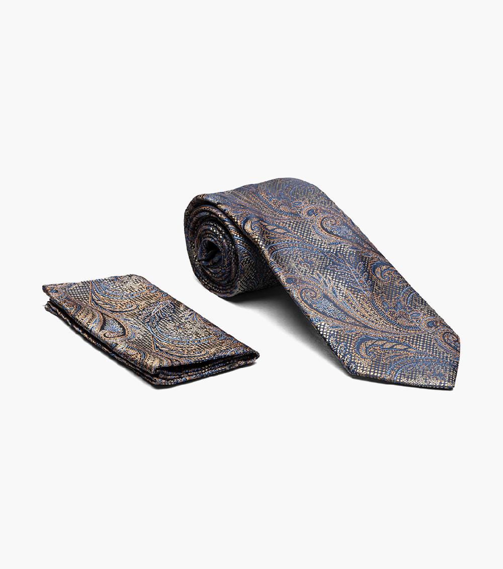 stacy adams Santiago Tie & Hanky Set Men’s Ties