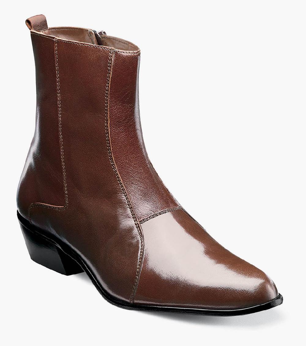stacy adams Santos Side Zip Boot Men’s Dress Shoes