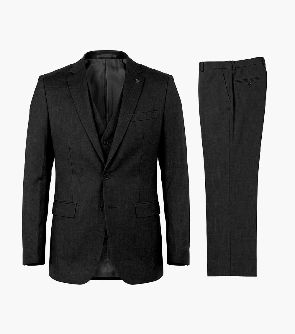 Stacy Adams Shane 3 Piece Vested Suit Men’s Suits