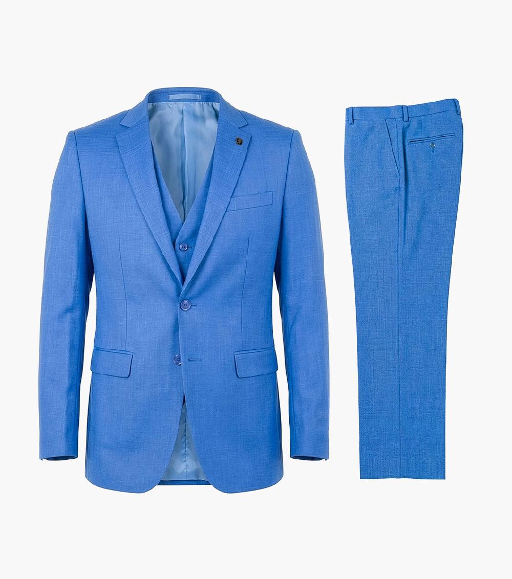 Stacy Adams Shane 3 Piece Vested Suit Men’s Suits