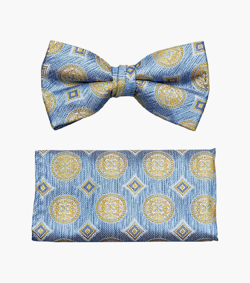 stacy adams Thiago Bow Tie & Hanky Set Men’s Ties