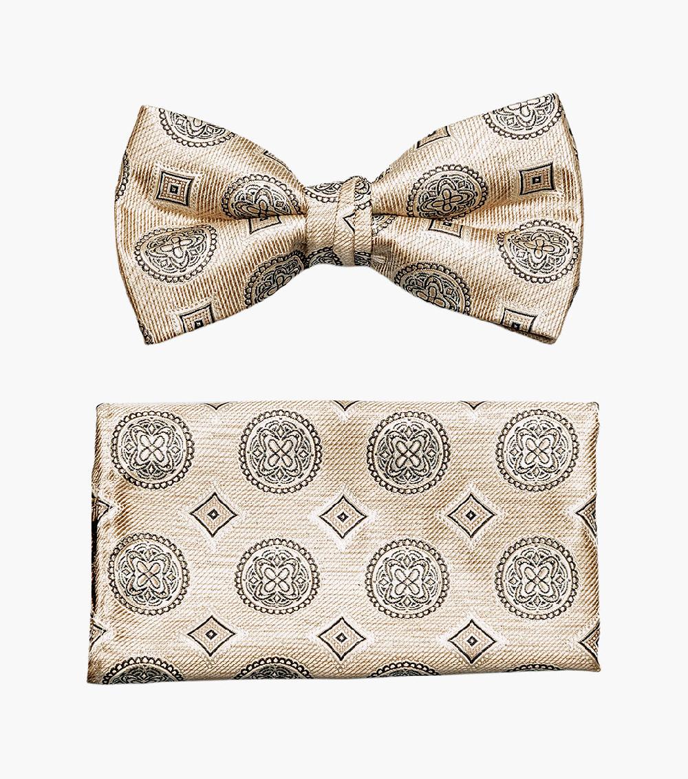 stacy adams Thiago Bow Tie & Hanky Set Men’s Ties