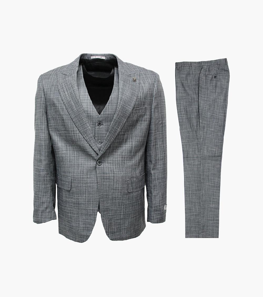 Stacy Adams Willis 3 Piece Vested Suit Men’s Suits