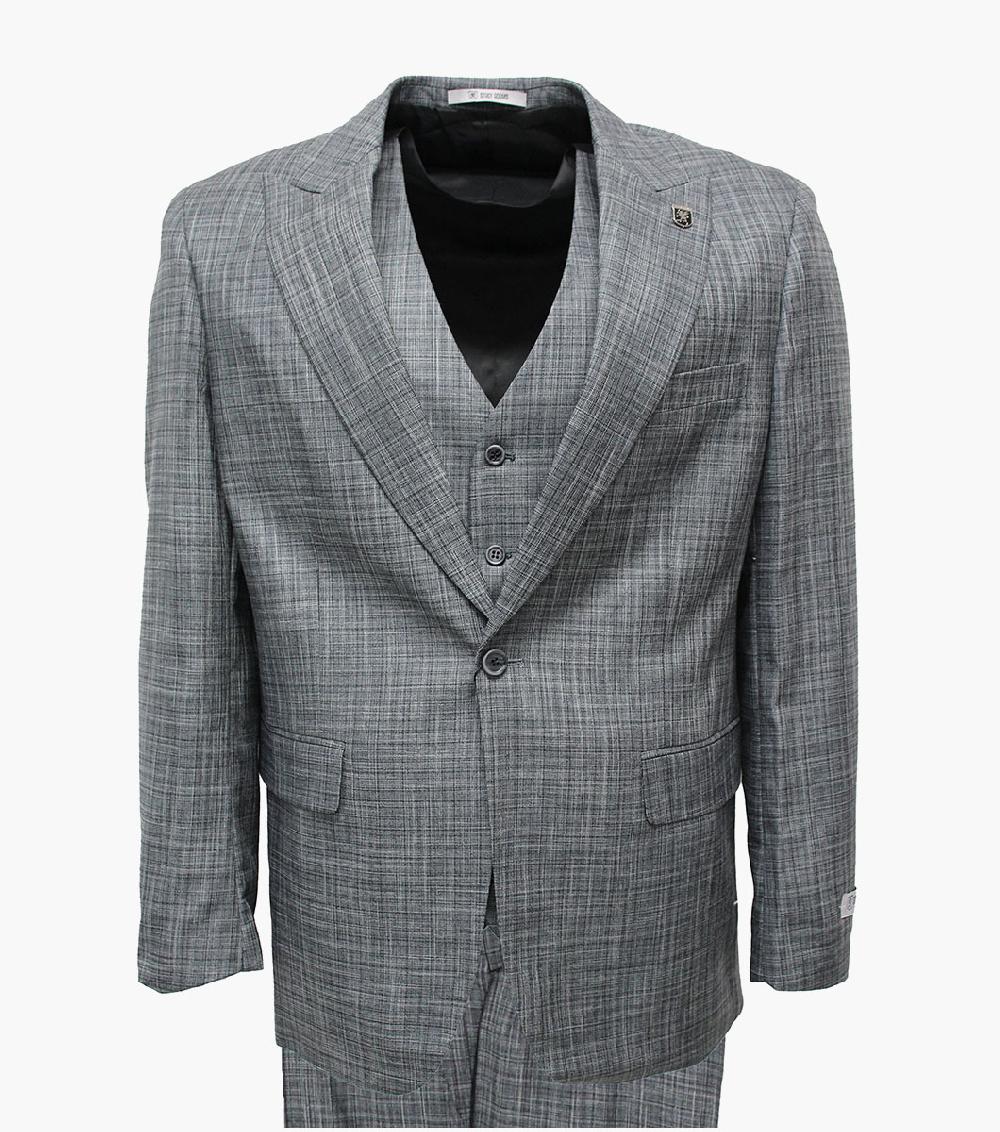 stacy adams Willis 3 Piece Vested Suit Men’s Suits