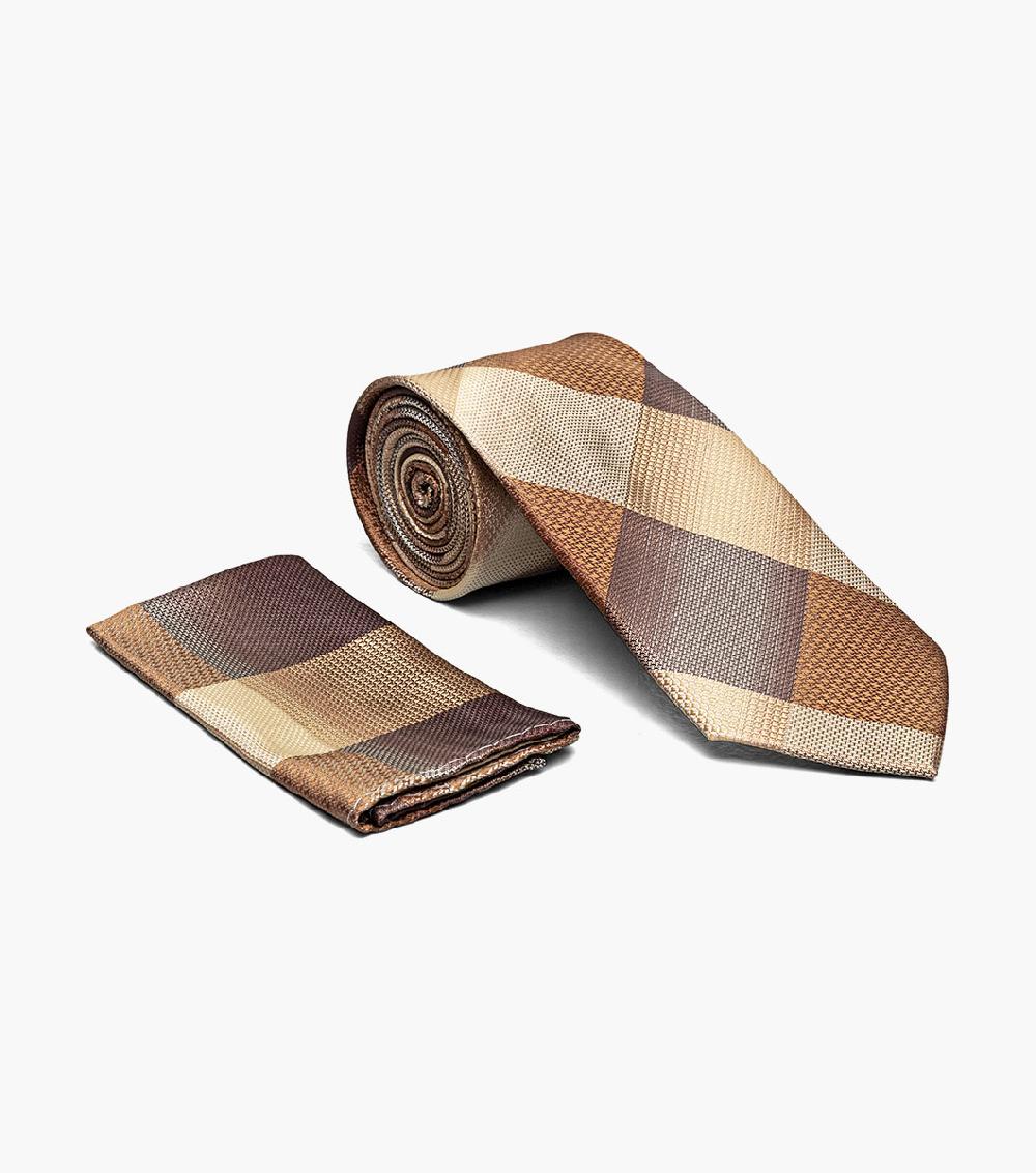 stacy adams Xavier Tie & Hanky Set Men’s Ties
