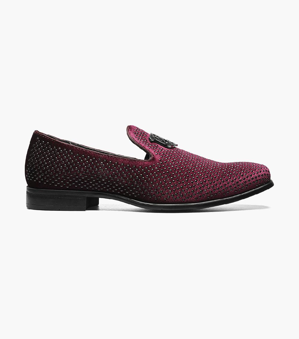 Stacy Adams Swagger Studded Slip On Men’s Dress Shoes