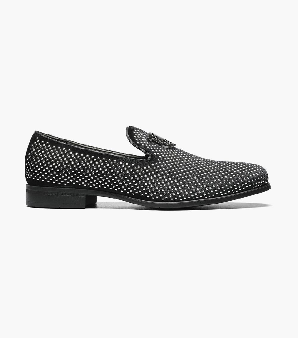 Stacy Adams Swagger Studded Slip On Men’s Dress Shoes