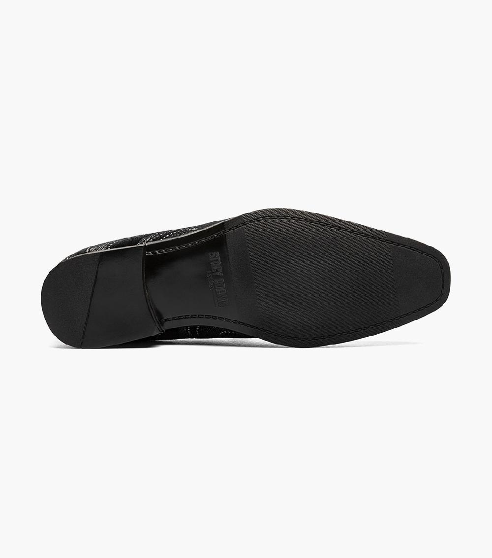 Stacy Adams Swainson Plain Toe Embroidered Slip On Stacy Adams Last Pairs
