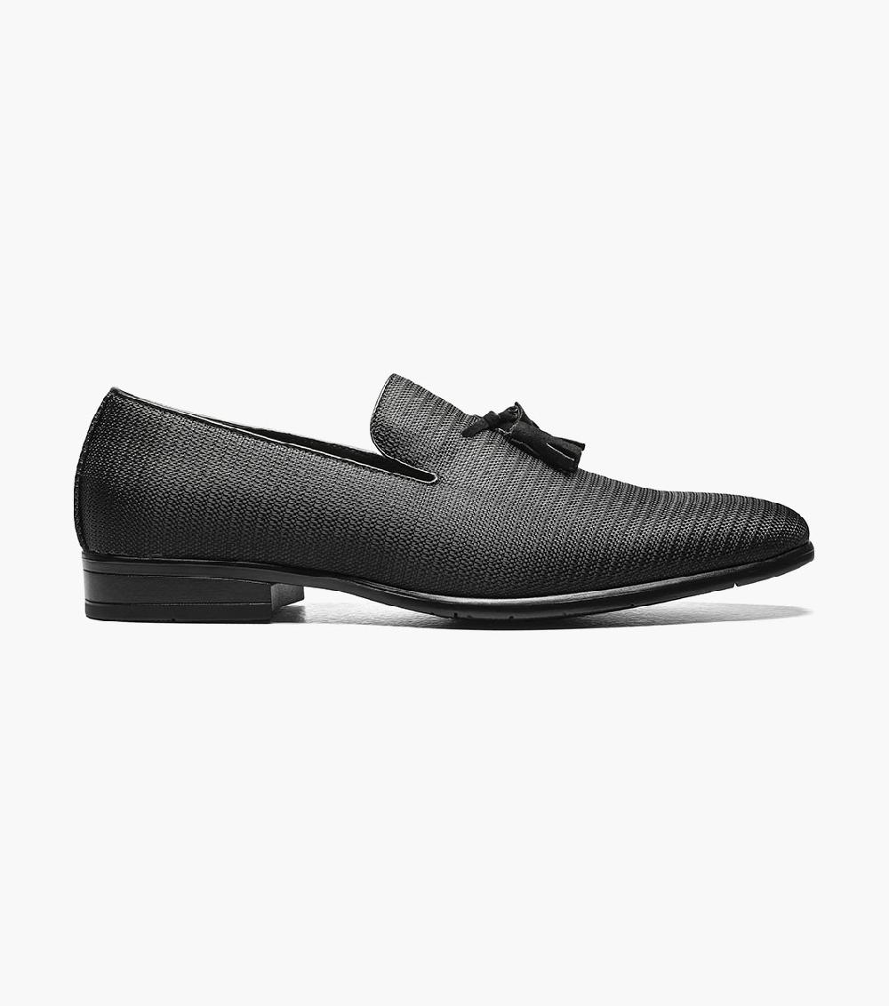 Stacy Adams Tazewell Plain Toe Tassel Slip On Men’s Dress Shoes