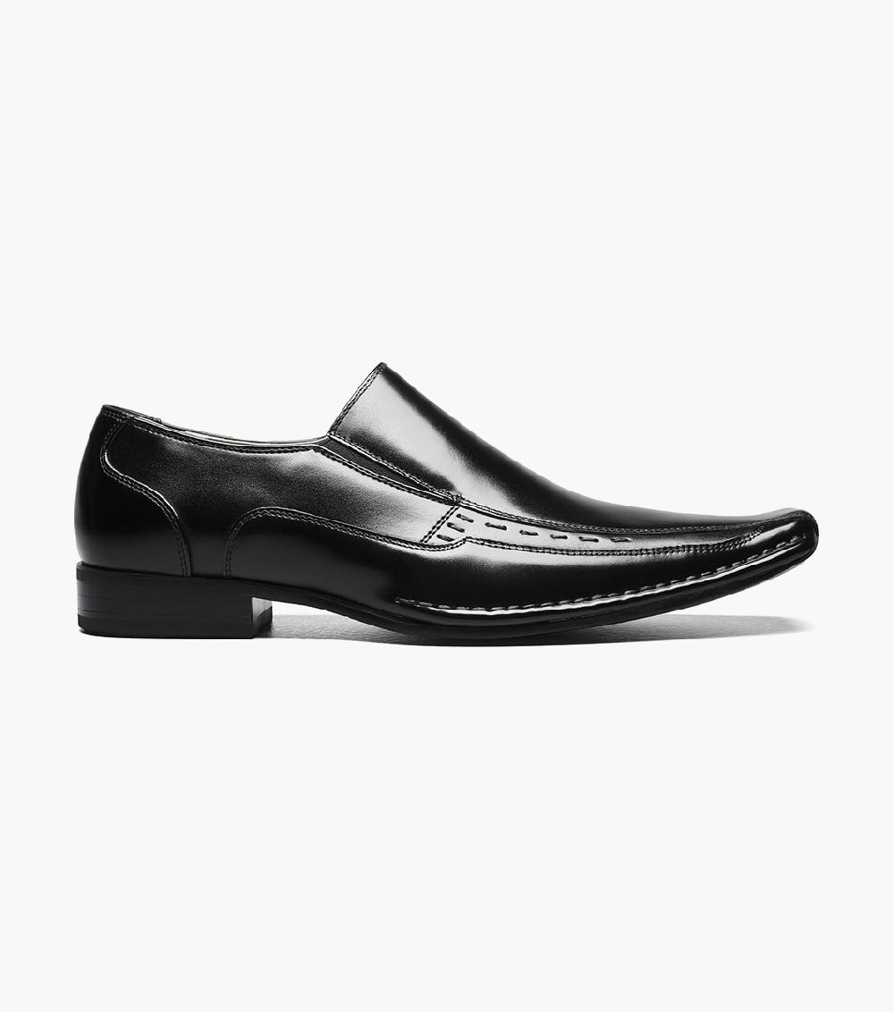 Stacy Adams Templin Bike Toe Loafer Men’s Dress Shoes