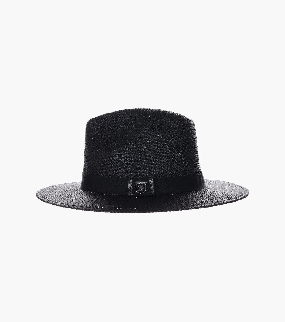 Stacy Adams Torno Fedora Toyo Pinch Front Hat Men’s Hats