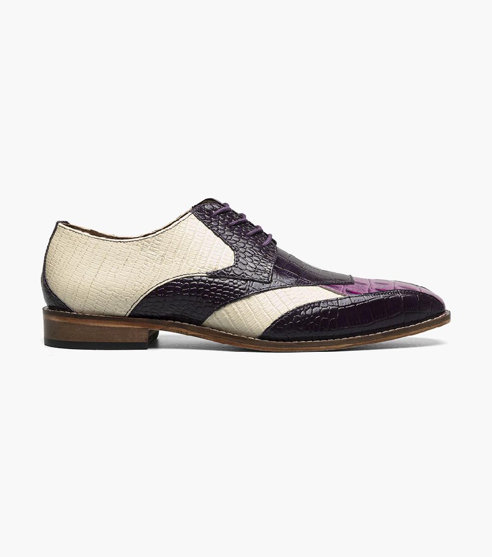 Stacy Adams Tristano Modified Bike Toe Oxford Men’s Dress Shoes