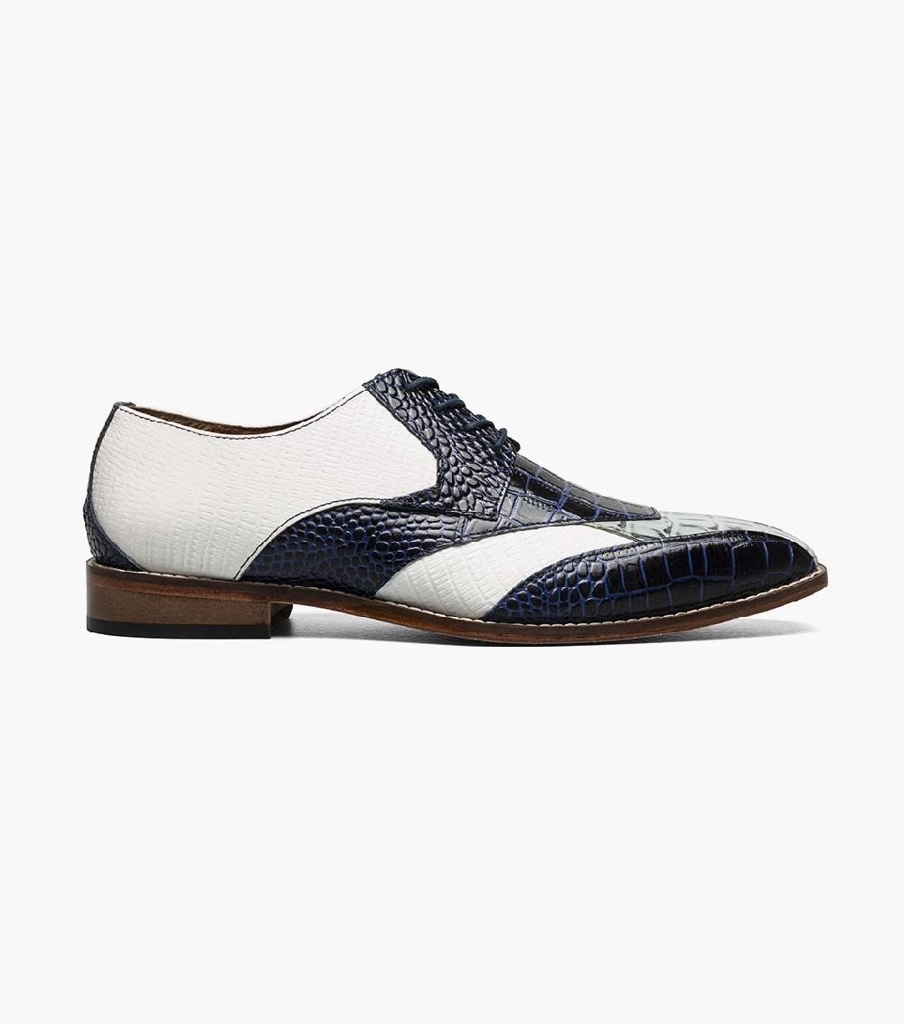 Stacy Adams Tristano Modified Bike Toe Oxford Men’s Dress Shoes