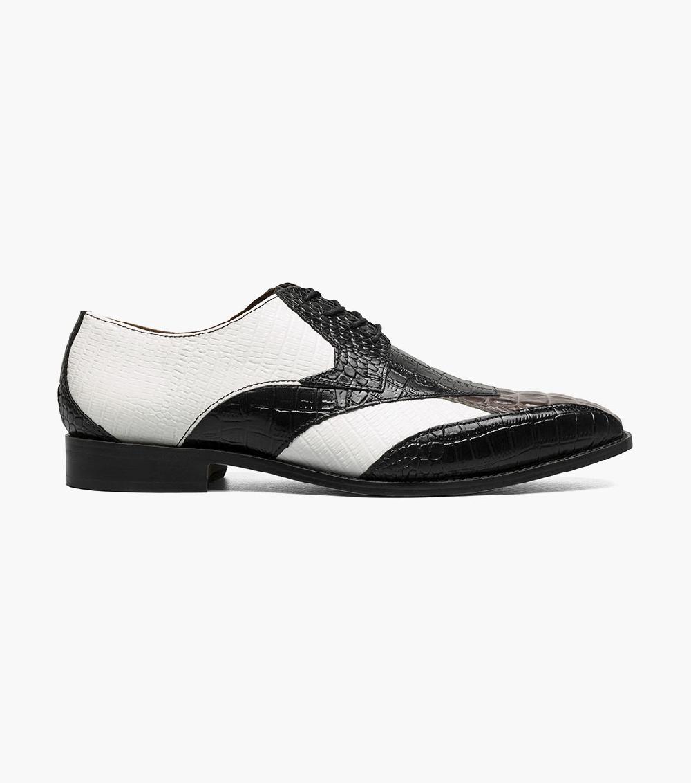 Stacy Adams Tristano Modified Bike Toe Oxford Men’s Dress Shoes
