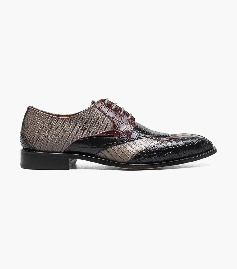 Stacy Adams Tristano Modified Bike Toe Oxford Men’s Dress Shoes
