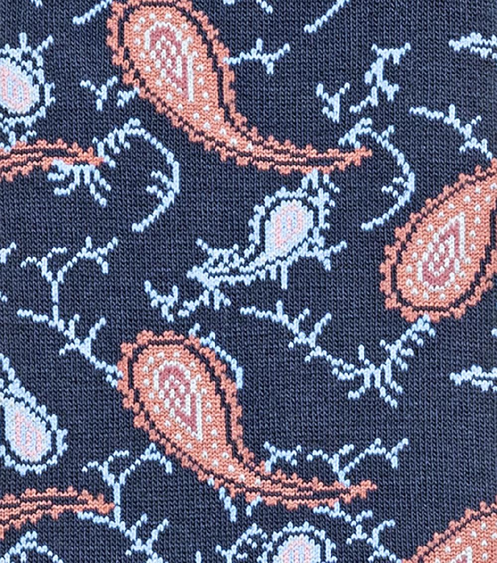 Stacy Adams Two Tone Paisley Men’s Crew Dress Sock Men’s Socks