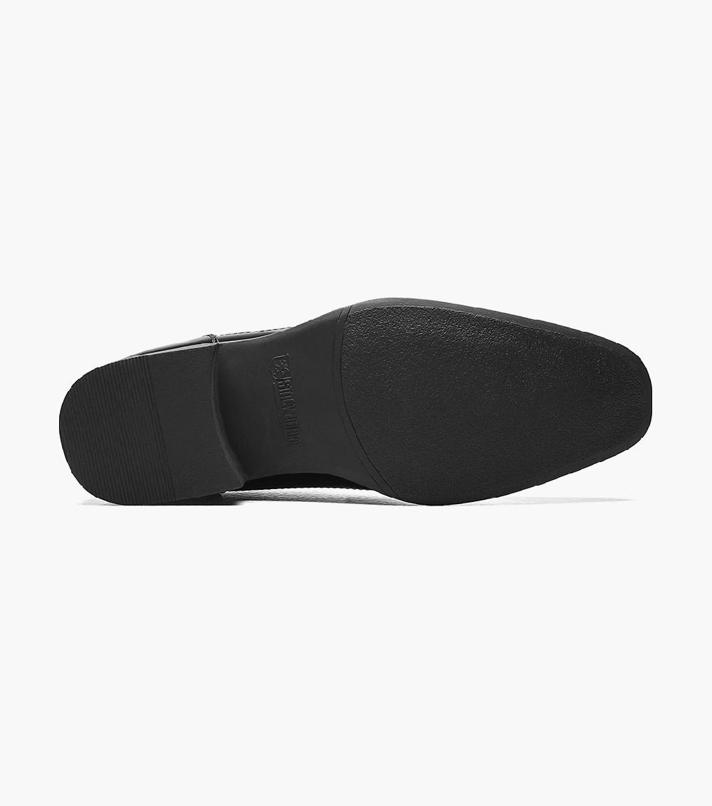 Stacy Adams Wakefield Bike Toe Bit Slip On Men’s Dress Shoes